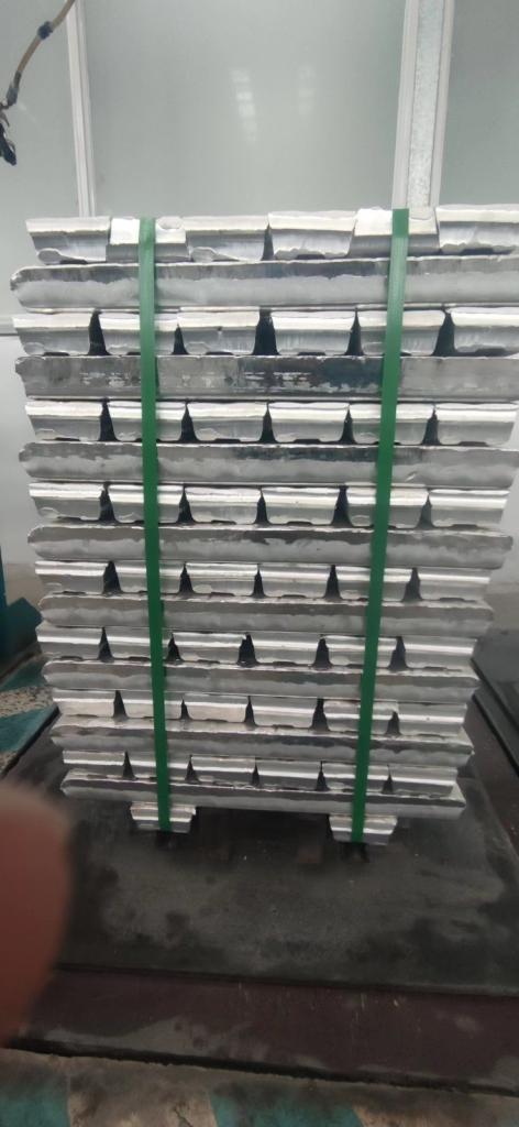 Aluminiumstapel Ansicht der Produktionsfläche