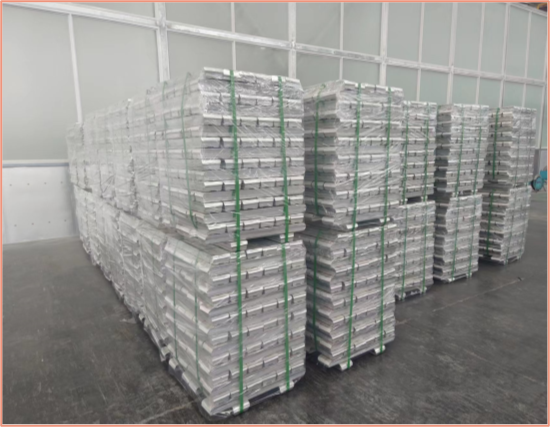 HUABO aluminium ingots for alloy production and casting